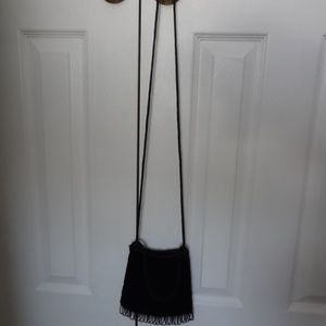 Small Velvet Purse with double straps